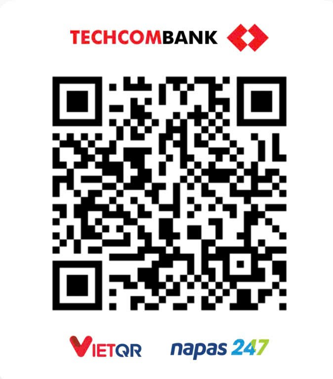 Techcombank transfer QR code for VUONG DUC HOANG ANH